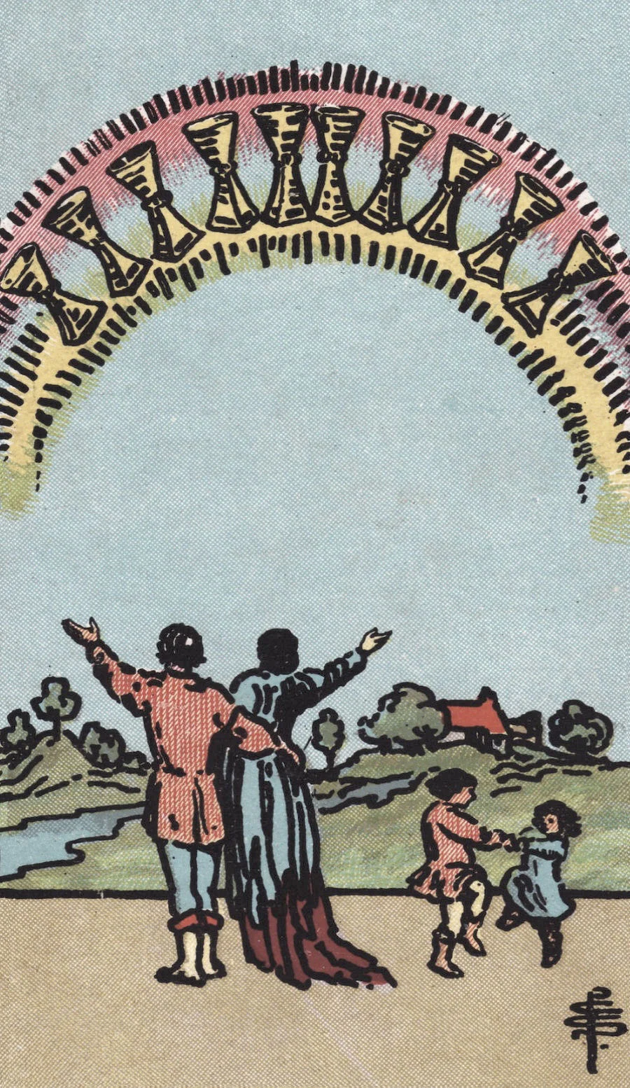 Rider Waite Smith Five of Pentacles Tarot Card Meaning