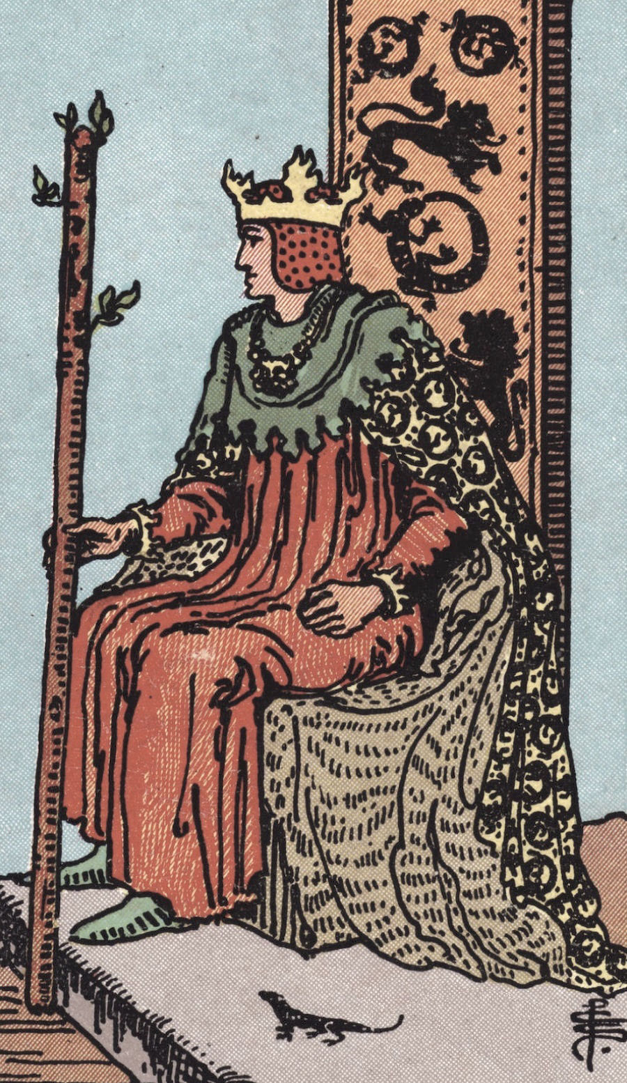 Incandescent Tarot - King Wands Tarot Card Meaning