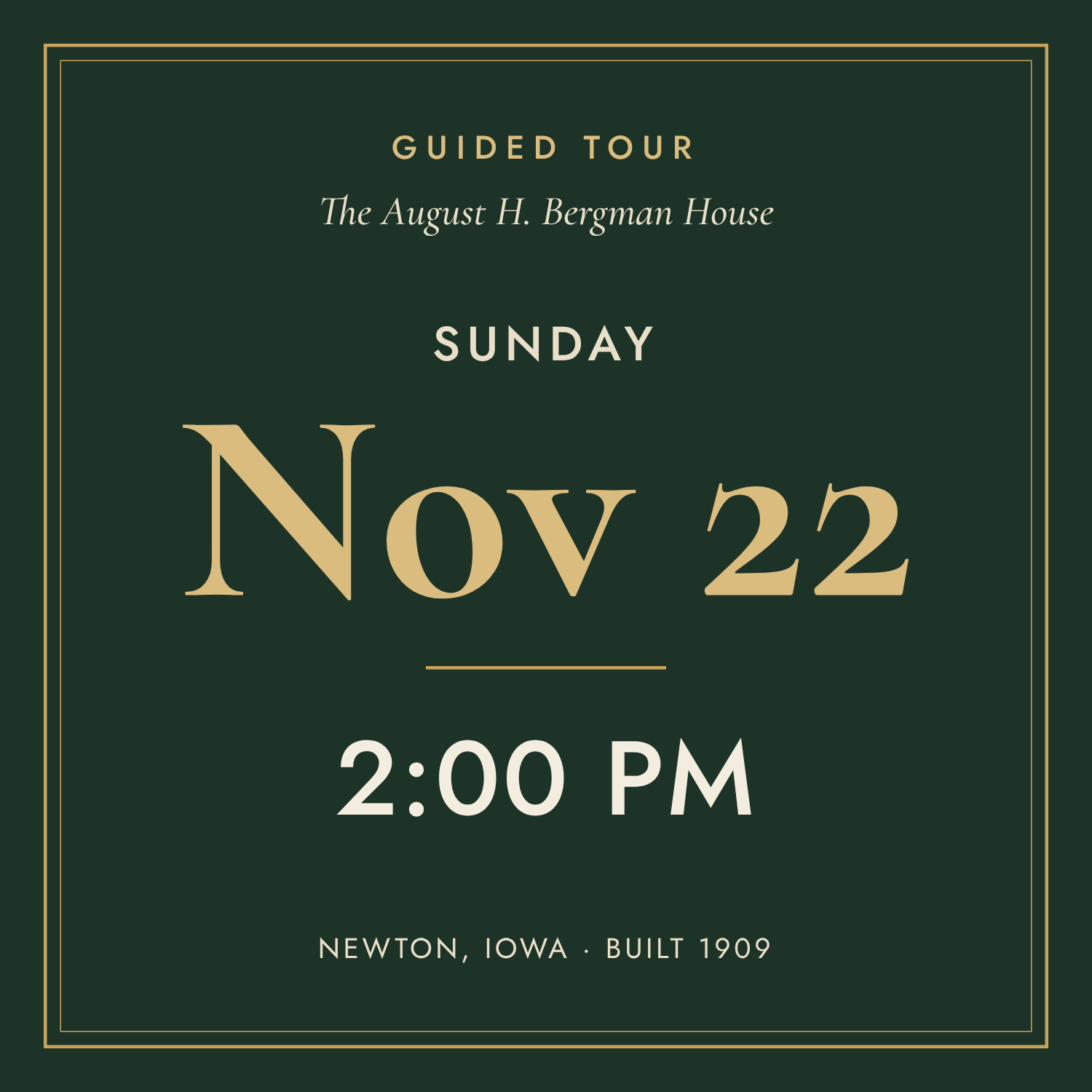 August Bergman House Tours - Store image 2026-11-22 2PM.png