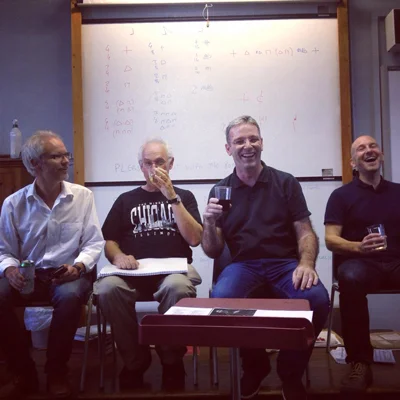 l to r: Bjørn Sagstad, Adam Gorb, Mark Heron, Russell Cowieson