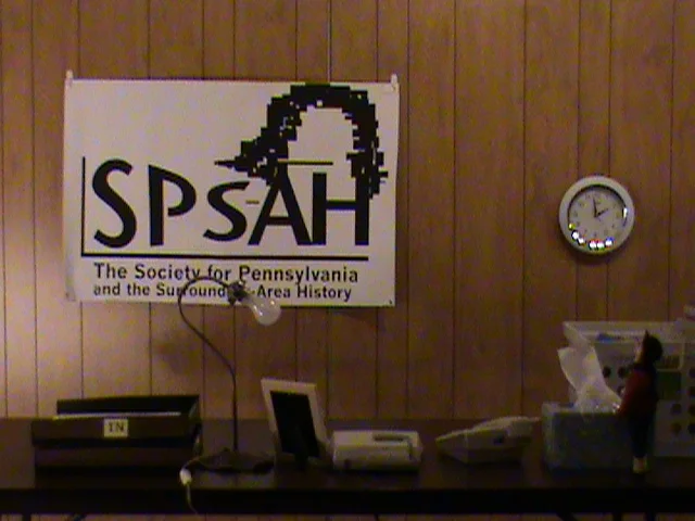 Society for Pennsylvania and Surrounding Area History, On Set