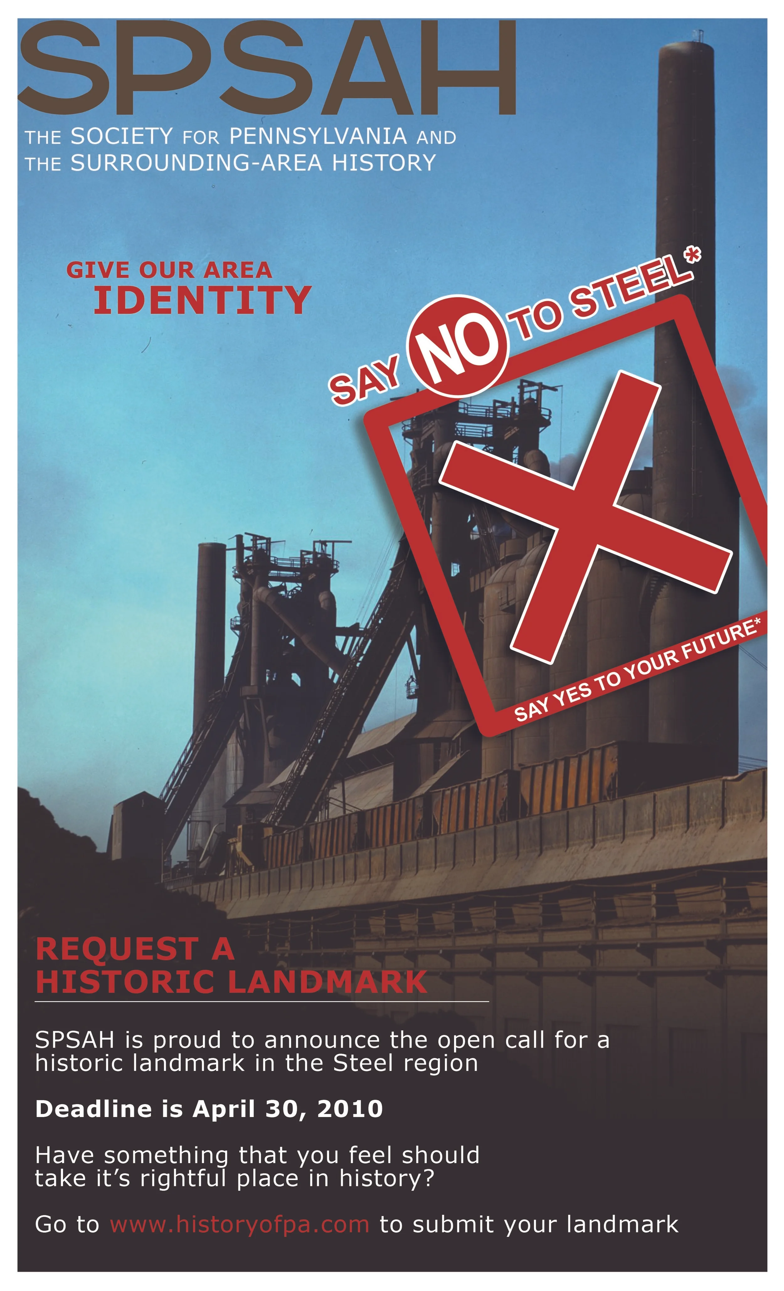 Society for Pennsylvania and Surrounding Area History, Promotional Poster