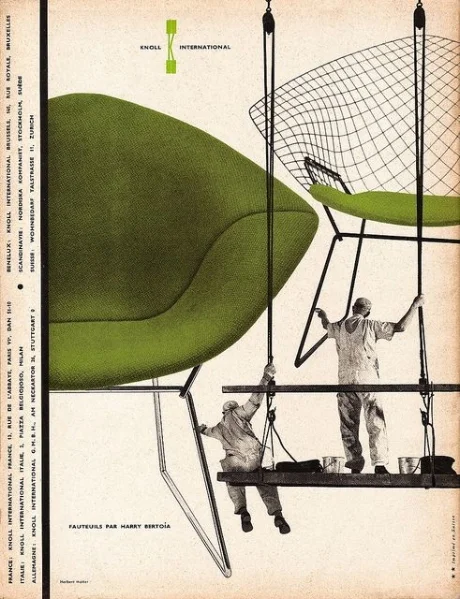 Knoll Ad 1957 - Herbert Matter