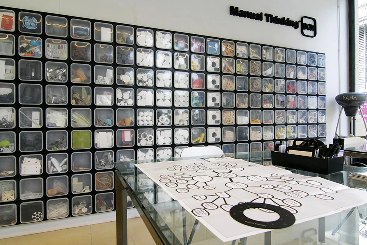Manual Thinking Box in Luki Huber Studio (2017)
