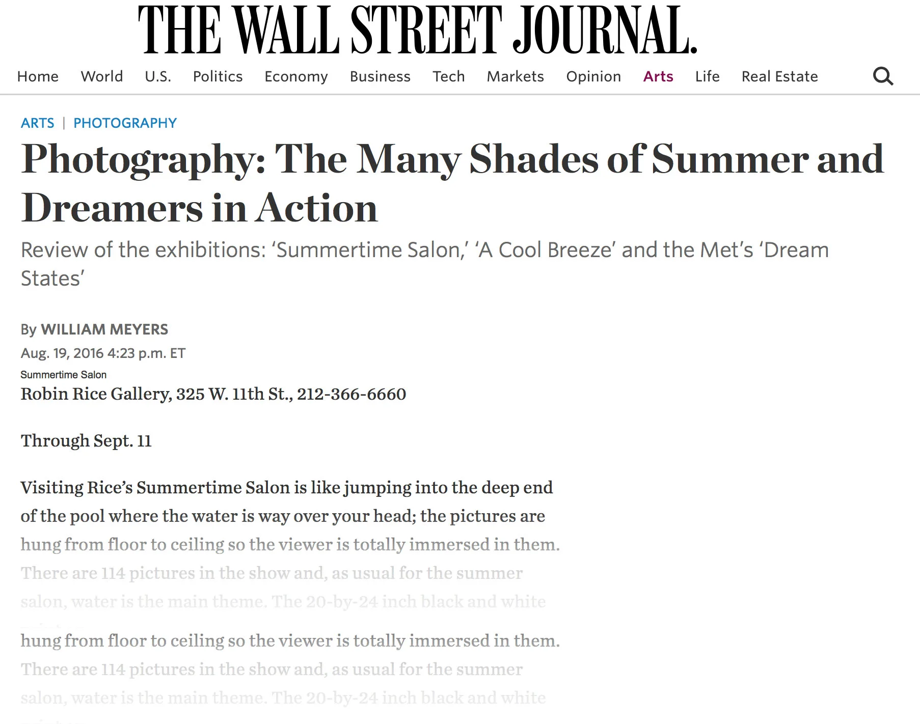 Photography:The Many Shades of Summer and Dreamers in Action