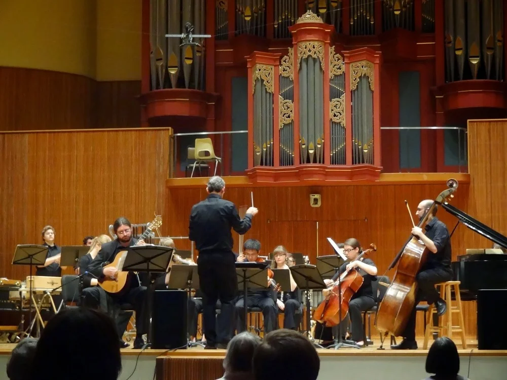 Dieter Hennings Plays Trigos and Ruders Concertos at Oberlin