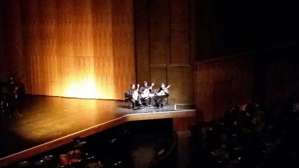 University of Akron Guitar Trio plays for 2,000 people