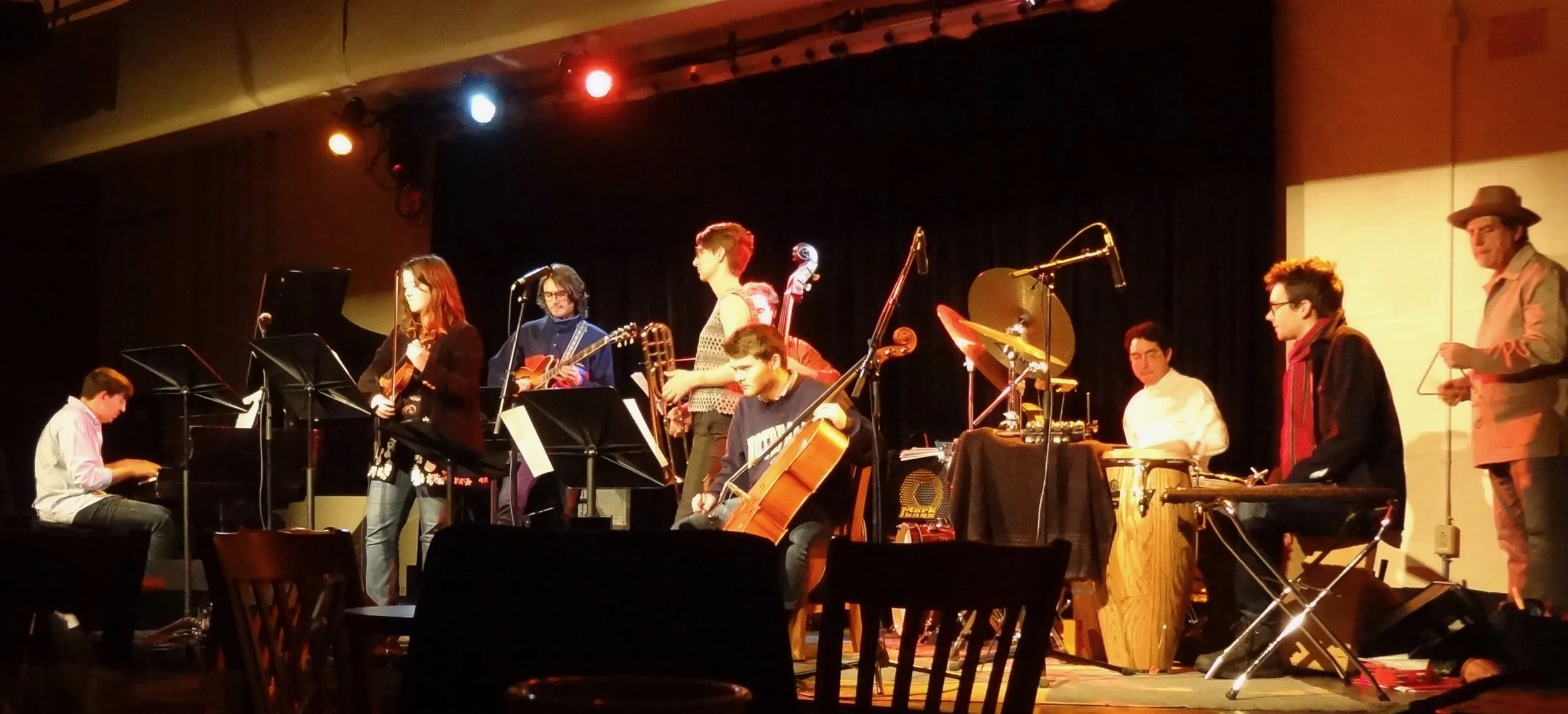 Second large PI Ensemble, in a performance of Sergio's Hope 