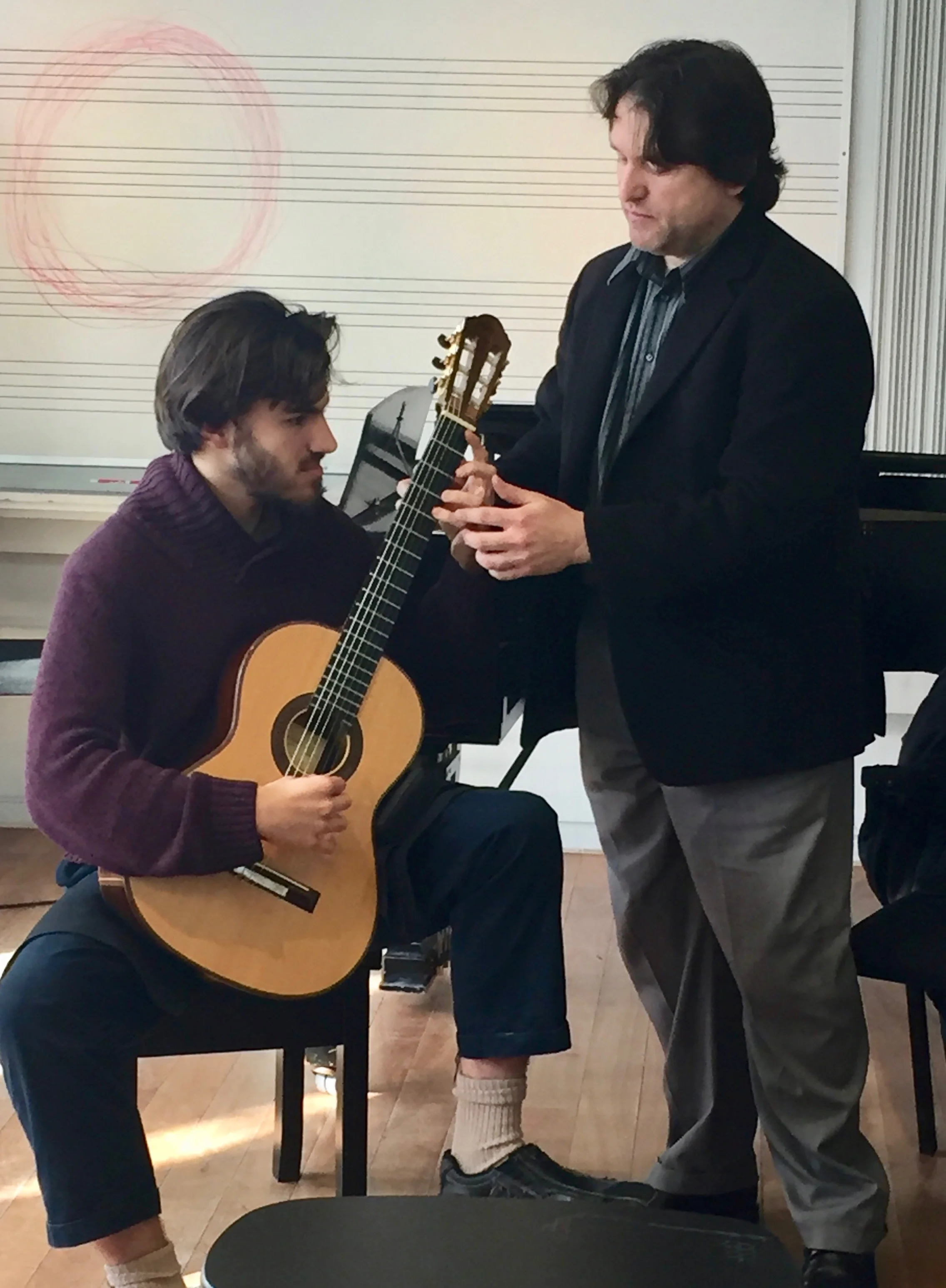 Mohit Dubey played the Vals from Lauro's Suite Venezolano