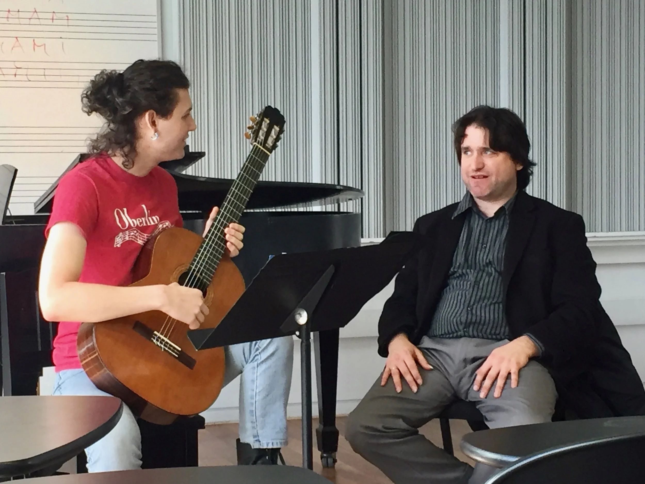 Julia Humphrey played Bach's Prelude BWV 1006a