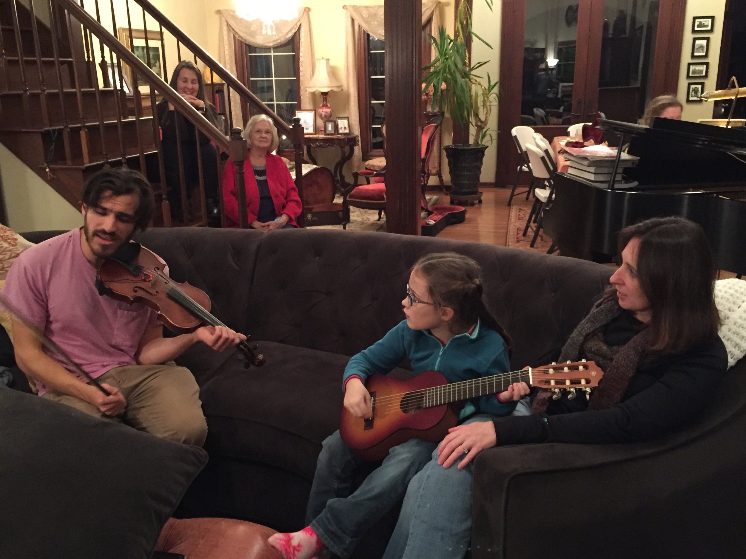 Flora later exclaimed with excitement, “I’m in a rock band!!!!!!”