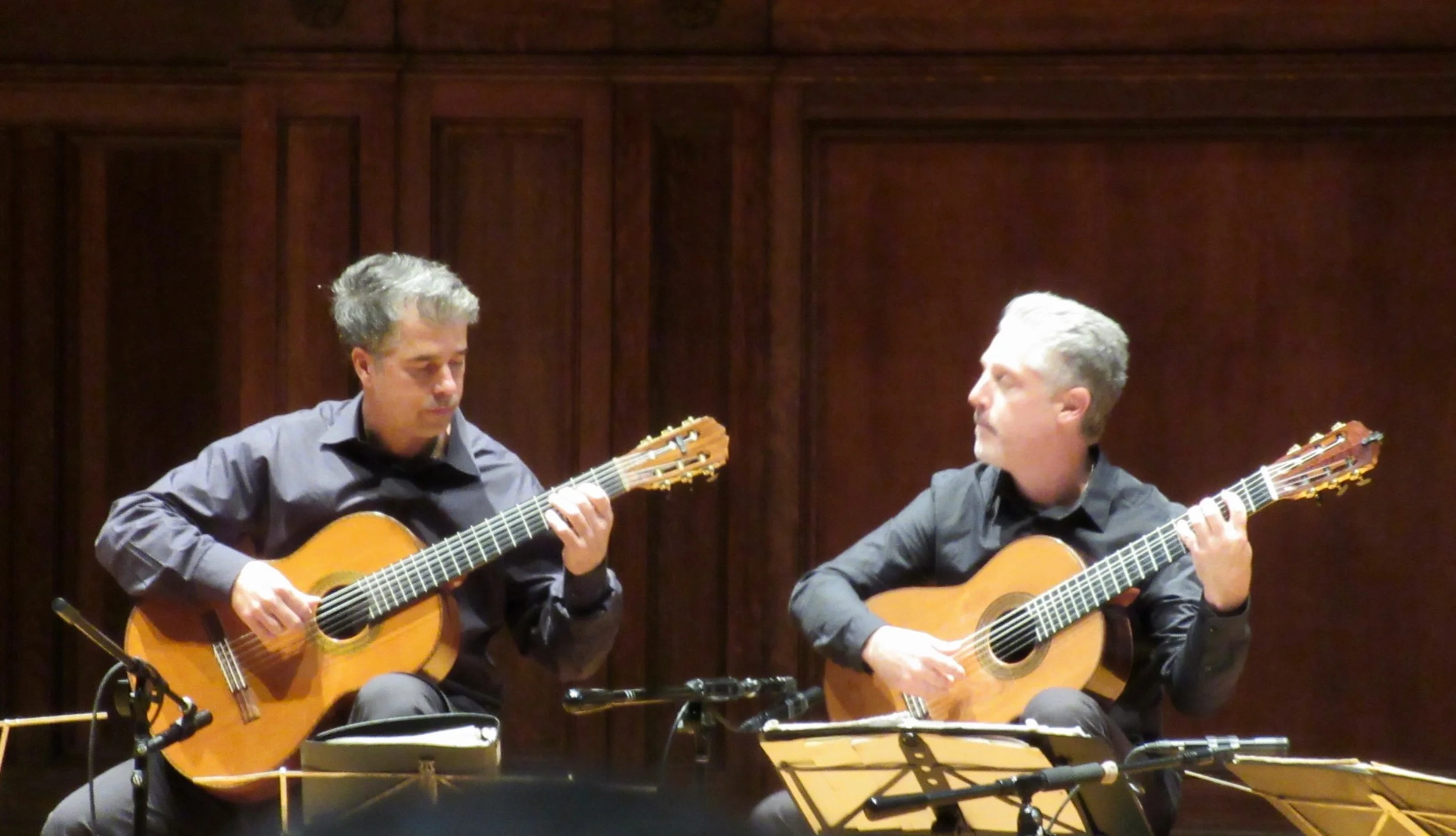 Celino and Lito play duets