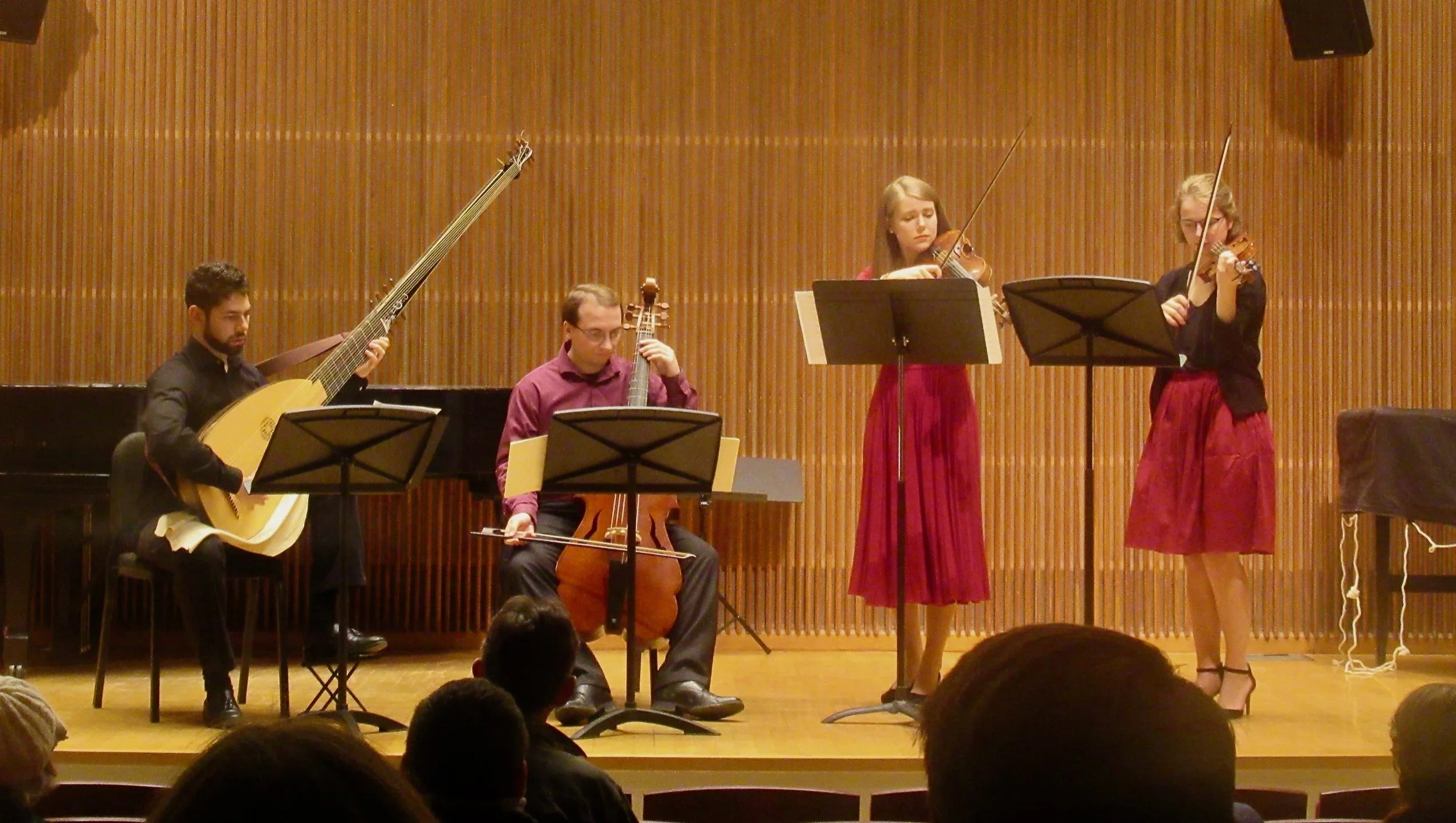 Collin Sterne, Nick Schrantz, Anna Hogas, Annemarie Schubert.