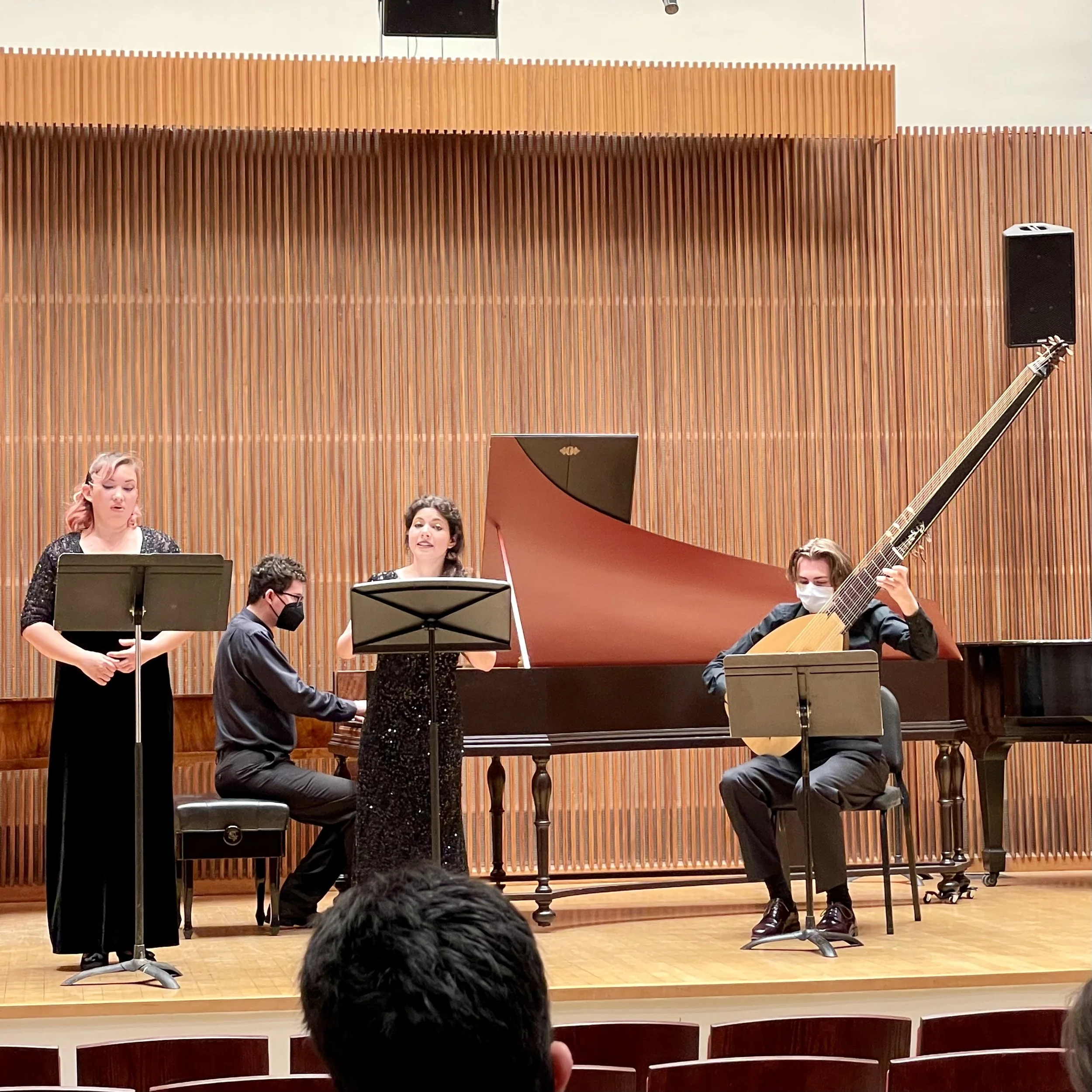 Nik Divall Plays Theorbo in Monteverdi