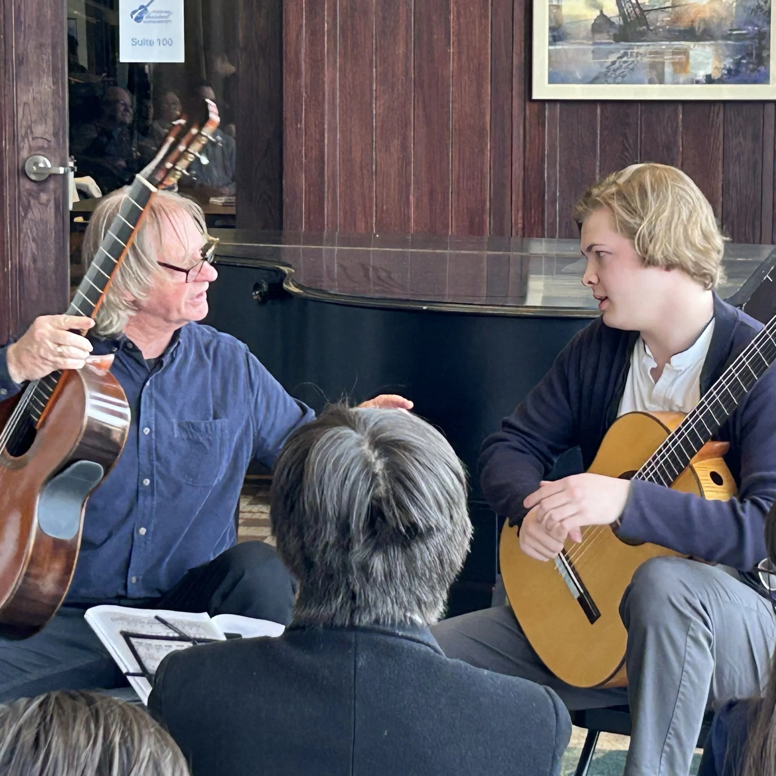 Oberlin Students Play for David Russell