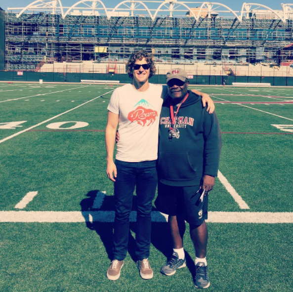 My former Head Coach, Bob Owens (Chapman University, Orange, CA.)