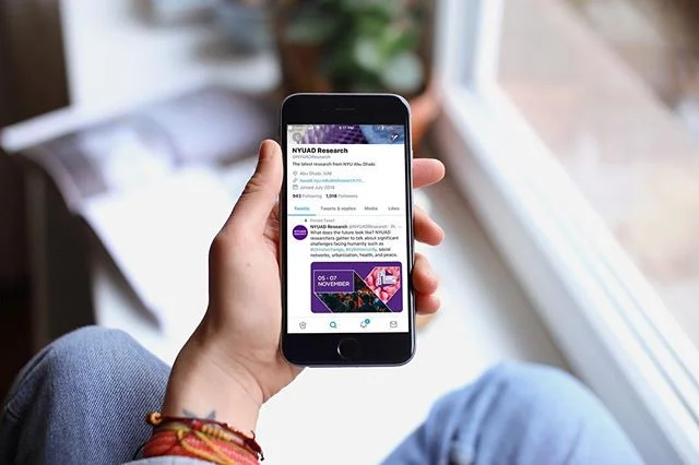 We had the honor of supporting @nyuabudhabi and developed &amp; branded their NYUAD Research Conference 2018 #researchreframed This amazing event offers NYUAD faculty, researchers, and students across various academic and scholarly interdisciplinary 