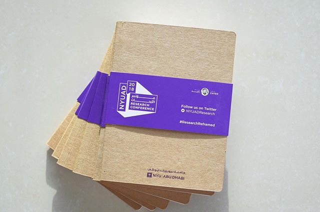 What better way to celebrate all the achievements that @nyuabudhabi and their Research team have achieved than to showcase them in a sleek branded notebook and be reminded about them every day! ❤️ #researchreframed