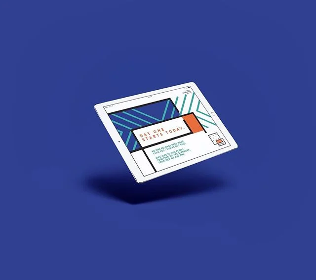 #throwback to a concept design we worked on last year. Bold stripes, bright colors, and a brave tone of voice 👏🏻