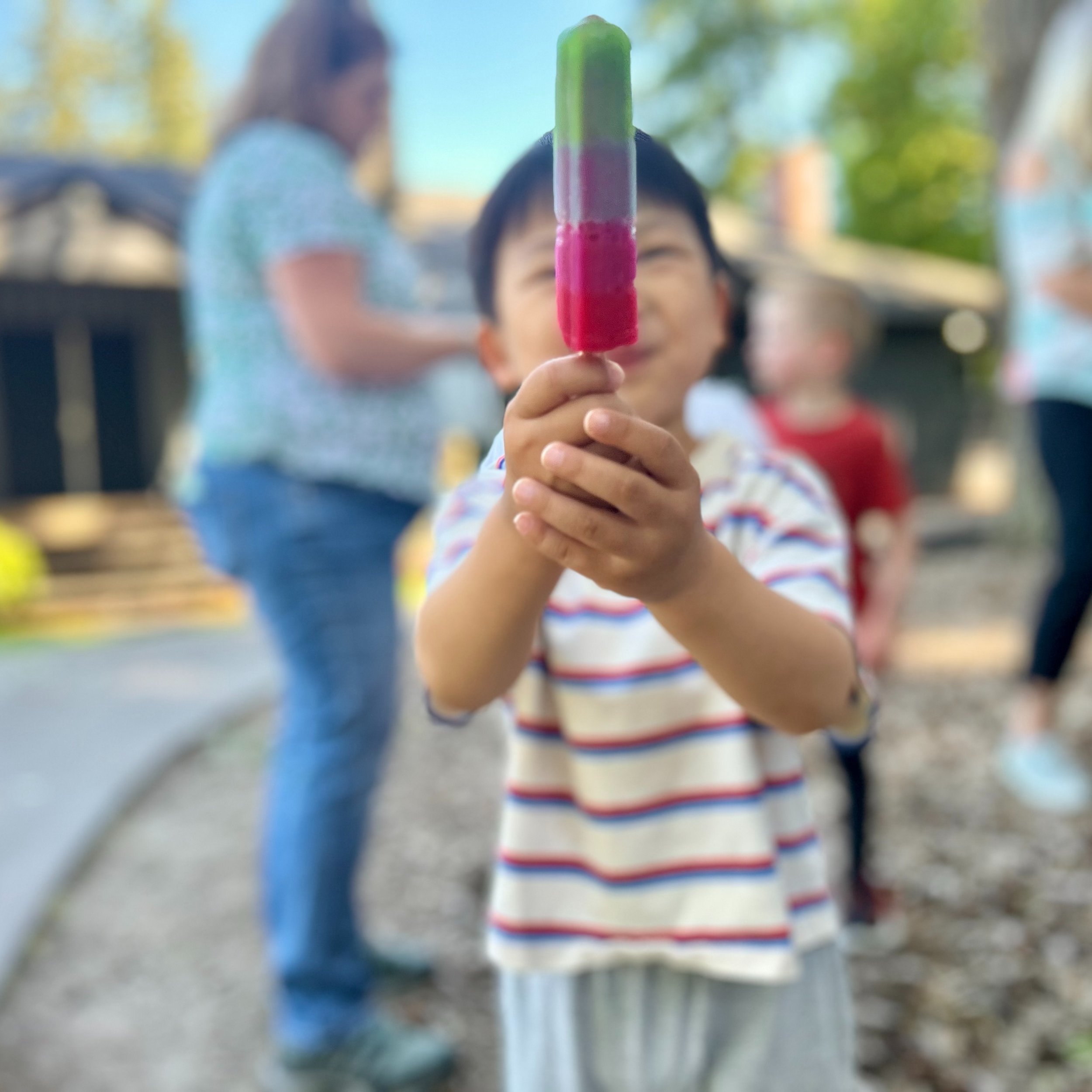 We can't believe the school is over.... we will miss our Teacher Monica and friends so much!! It was a beautiful year of learning and growing together!!!! We finished up with Walkathon and popsicles :)