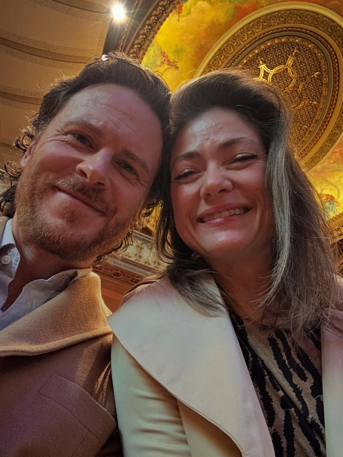 DATE NIGHT!! Gorgeous cocktails and dinner at @cibotrattoria, then across the street to see Spectre (which @aaronjbarr worked on!!) in concert with the @vsorchestra at @vancivictheatres's stunning Orpheum 🥰❤️✨