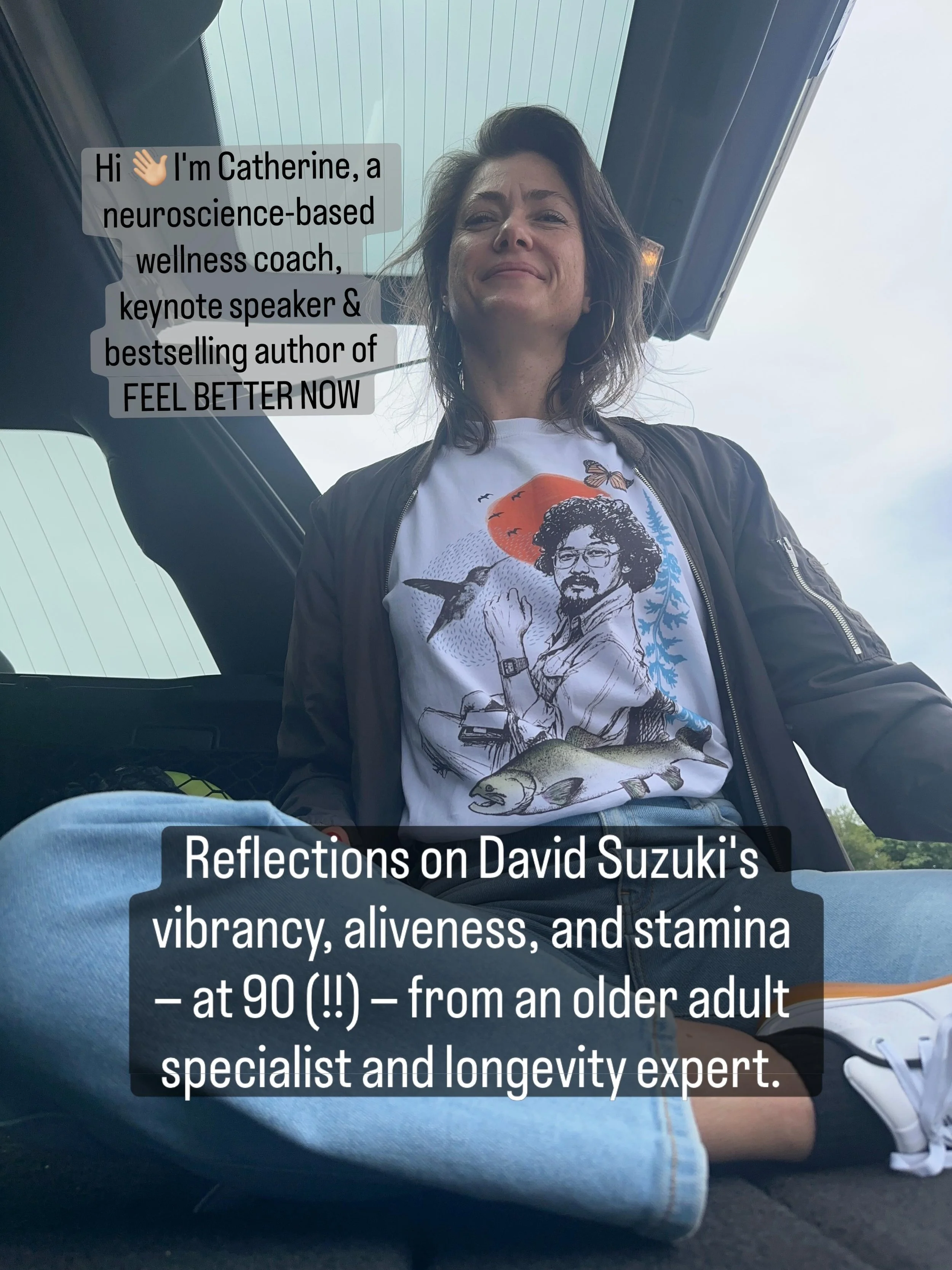 I'm still processing the EPIC night that was David Suzuki's 90th birthday benefit concert. It was EMOTIONAL &mdash; filled with joy, awe, and LOVE. 

SO MUCH happened in the 4 hours we were at @vancivictheatres Queen Elizabeth Theatre. 

@strombo sai