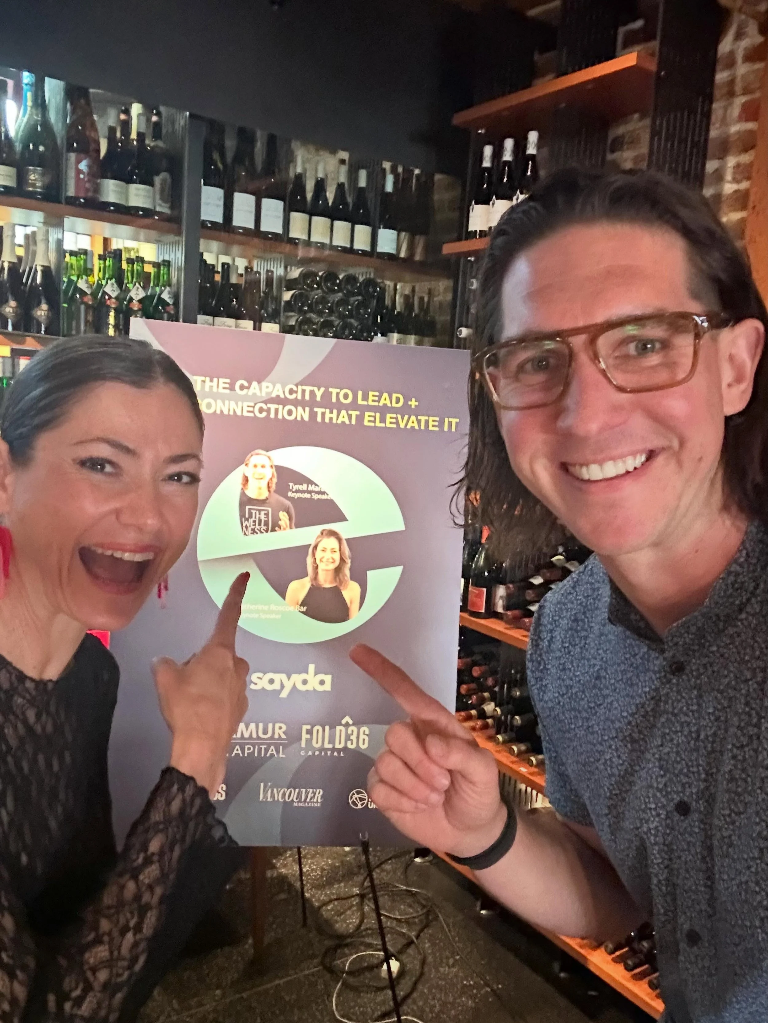 So grateful to co-lead with the absolutely incredible @tyrellmara for @edgeconnect.ca's inaugural The Room DNER Series &mdash; The Capacity to Lead + The Connections That Elevate It &mdash; at @bluewatercafe!!

Thank you @shimajf for bringing togethe