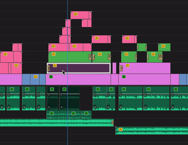 The Enable Feature in Action. I’m toggling visibility with the D key.