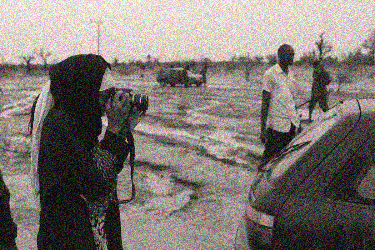 Reporting is a chance to go in a community and document everyday life, capturing scenes that may seem mundane, like burnt trees, tire marks in the mud, chipped nail polish on a toenail, a fallen mango.