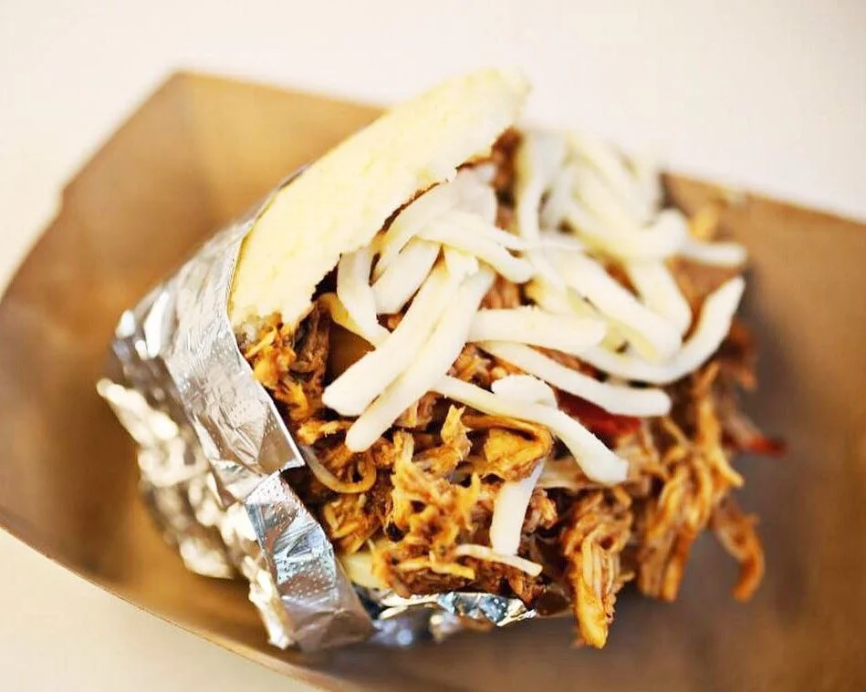 Our Signature/Most Popular Arepa: “La Tica”