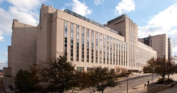 We are located on the 8th floor of Scaife Hall, home of the University of Pittsburgh School of Medicine