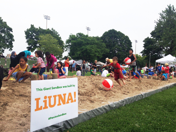 2015 Pan Am Parapan Am Giant Sandbox