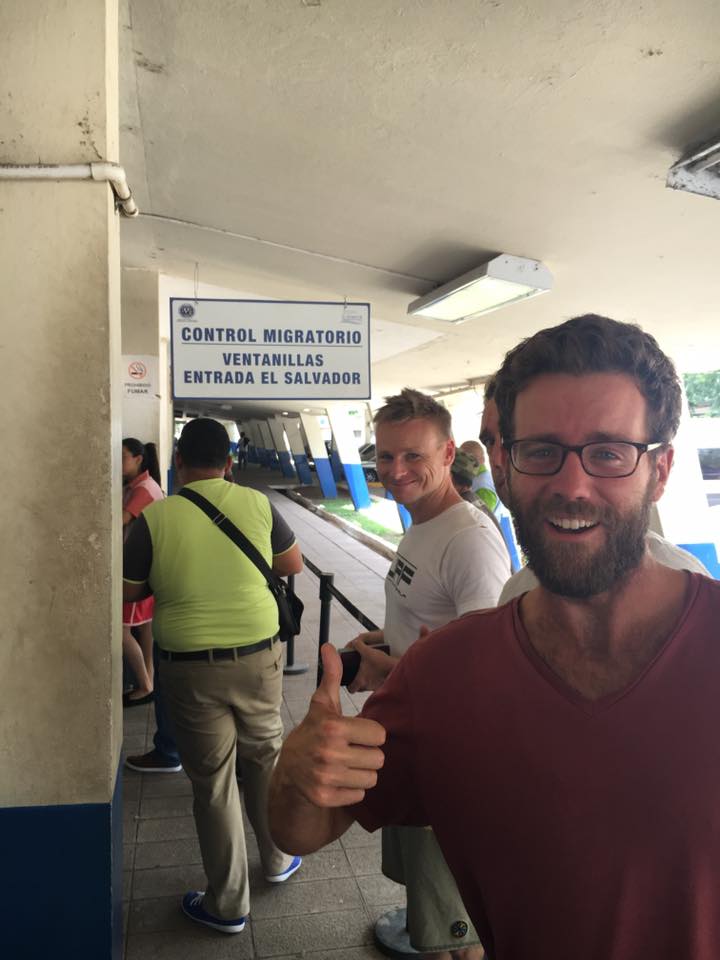 Charlie is super stoked to be in El Salvador for the first time!
