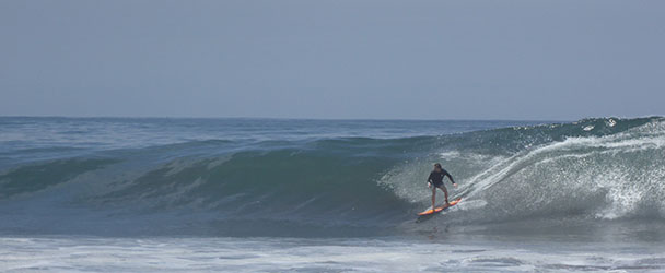 Jack on a fun one, Punta Roca