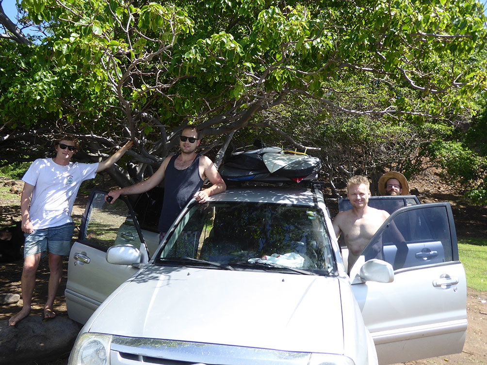 Arrival at Punta Mango
