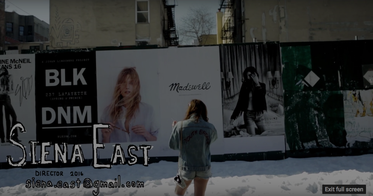 Siena East Directing Reel