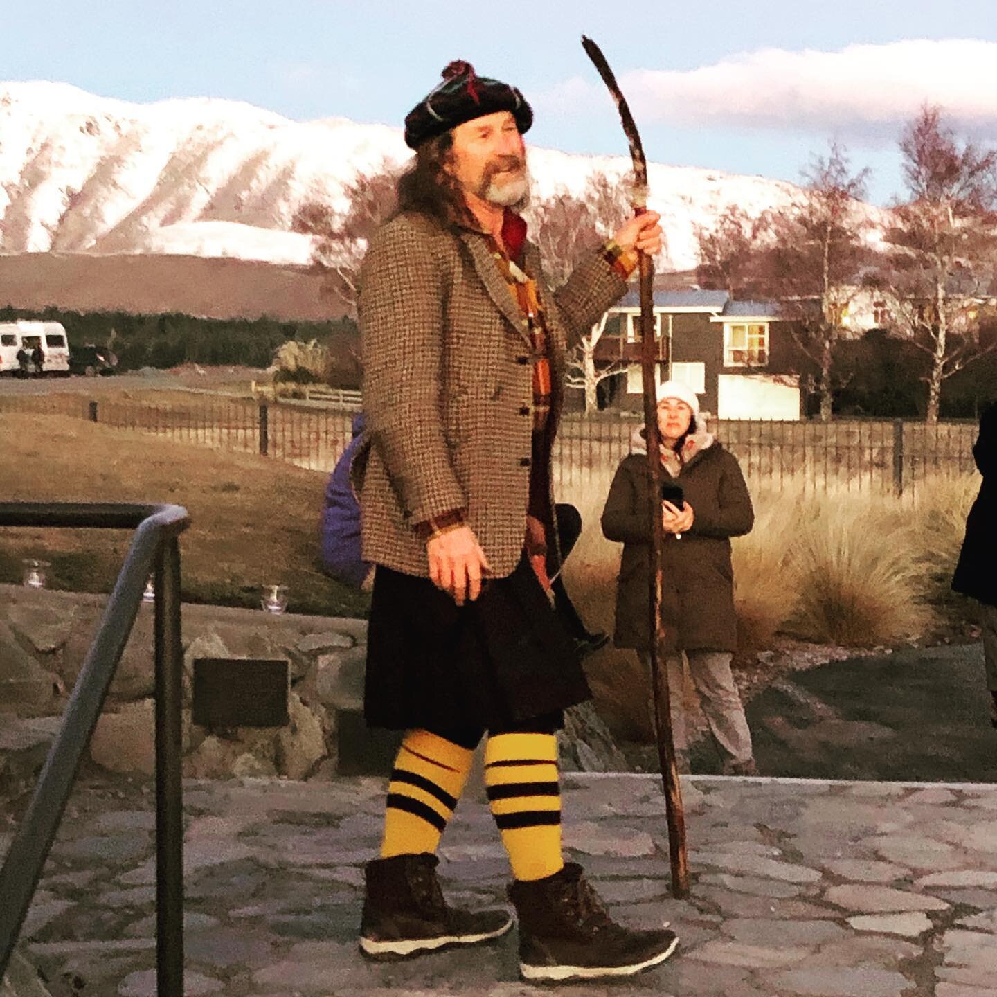 Scotsman, snow and song. High times in Tekapo.
