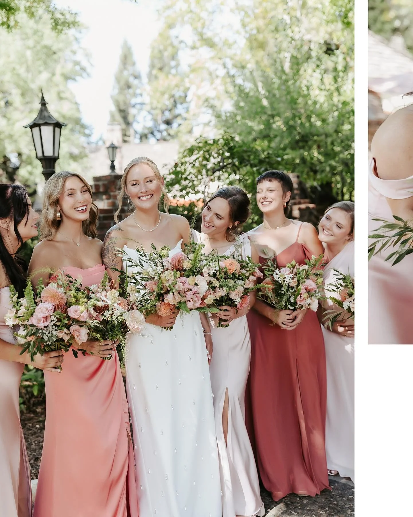 I just loved this color scheme so much! Beautiful girls!
..
&hellip;
Venue: @harvest_inn 
Photography: @haileyhopkinsphotography 
DJ: @djarmin980 
Catering: @harvest_inn 
Hair and makeup : @contourbridal 
Planning &amp; coordination: @jaimetostievent