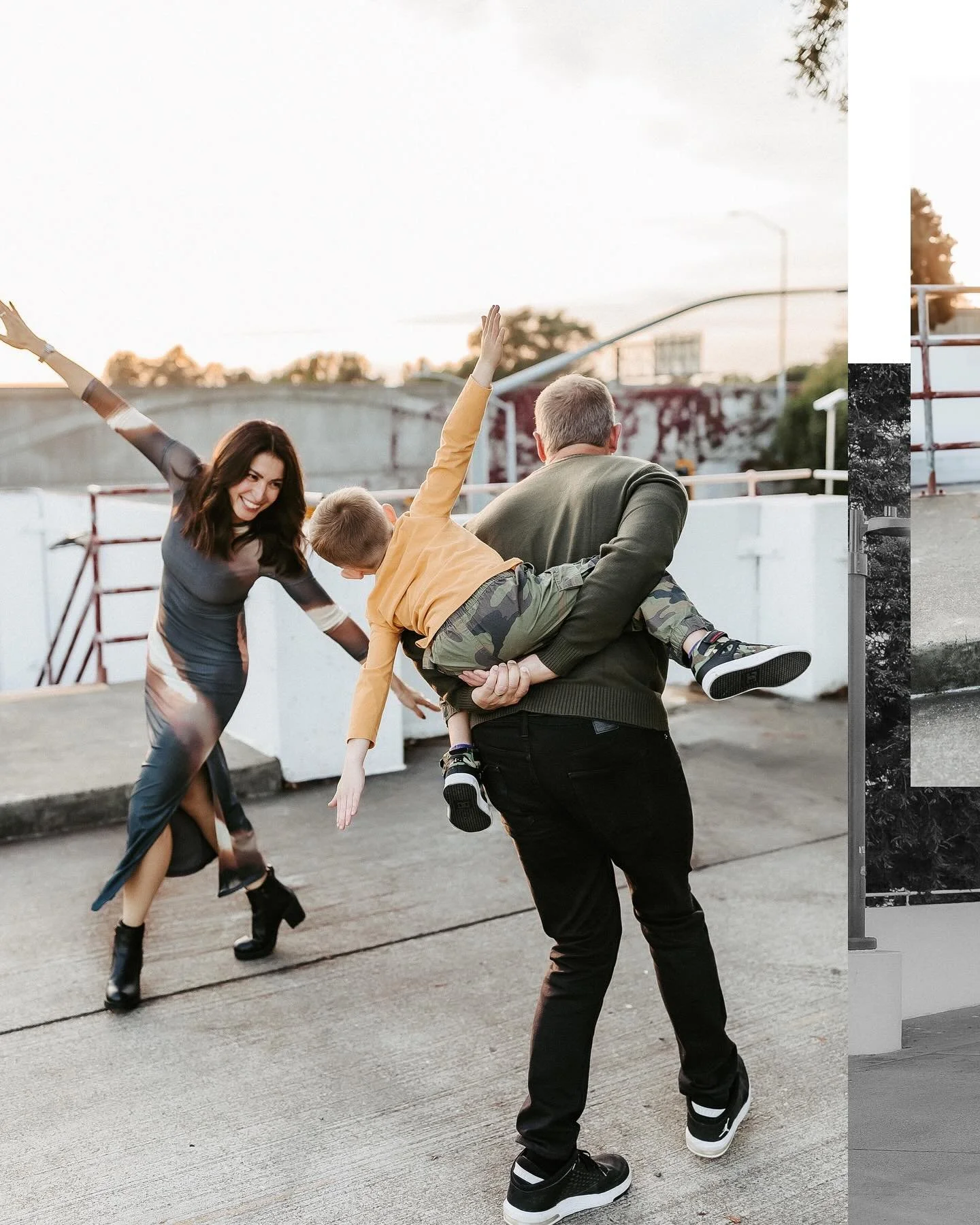 I have SO many sessions that I never shared from 2025 and I&rsquo;m finally getting around to it! Here&rsquo;s another parking lot session that I absolutely LOVED! This has become one of my favorite locations! The styling and playfulness of these was