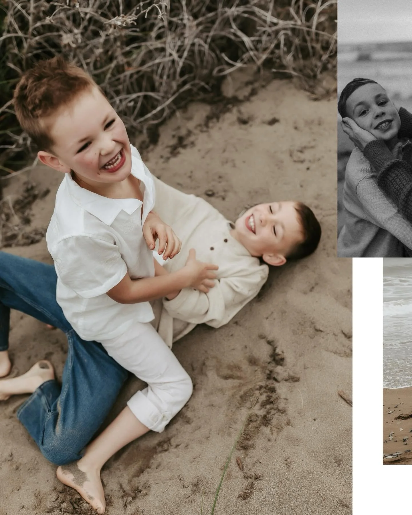 Lots of wrestling during this session and I&rsquo;m here for it lol. These 4 were so fun! Pretty sure beach sessions are my all time faves. It doesn&rsquo;t matter what the weather is like, it&rsquo;s always beautiful and everyone has fun. 🤩 #sonoma