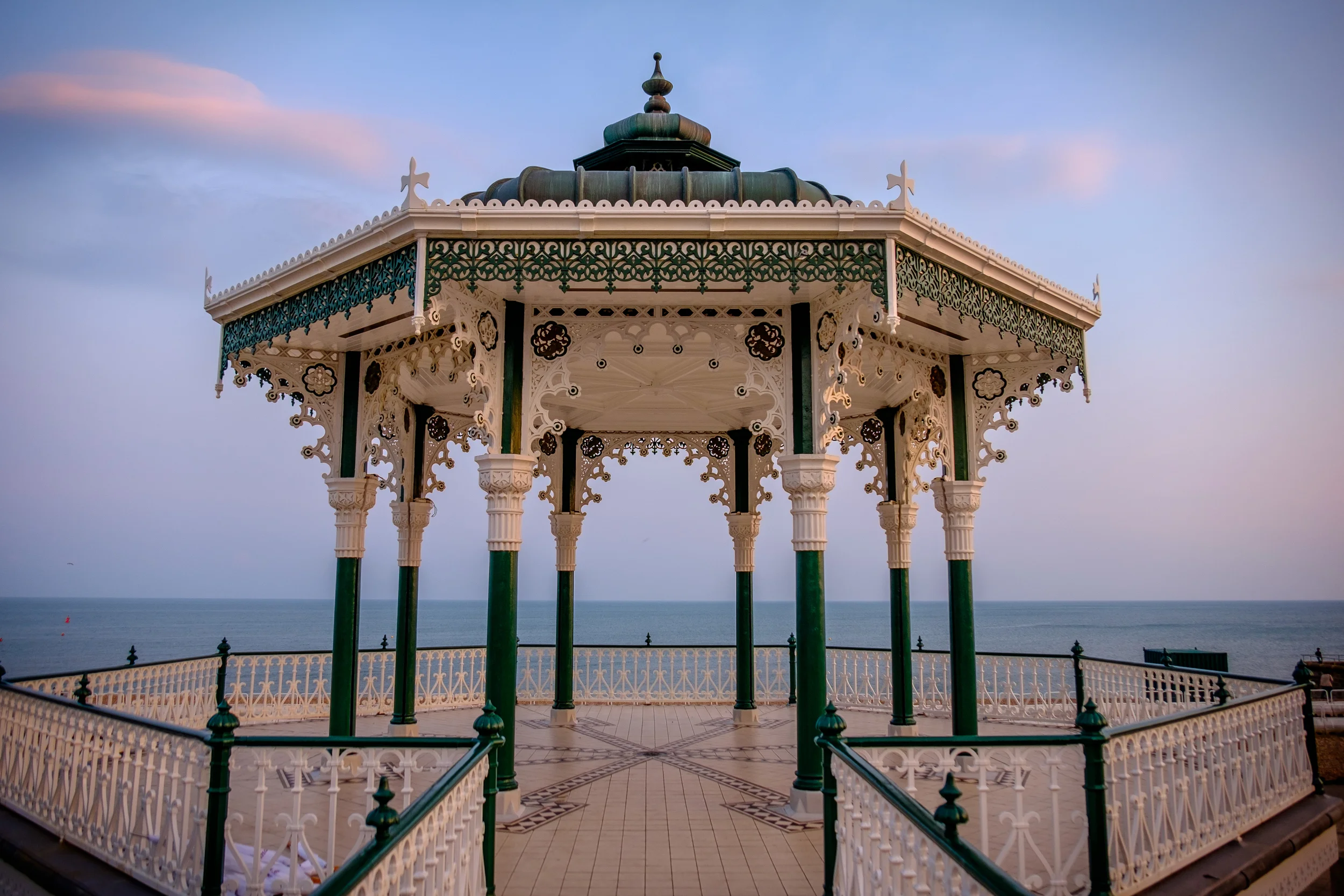 Bandstand on Brighton beach
