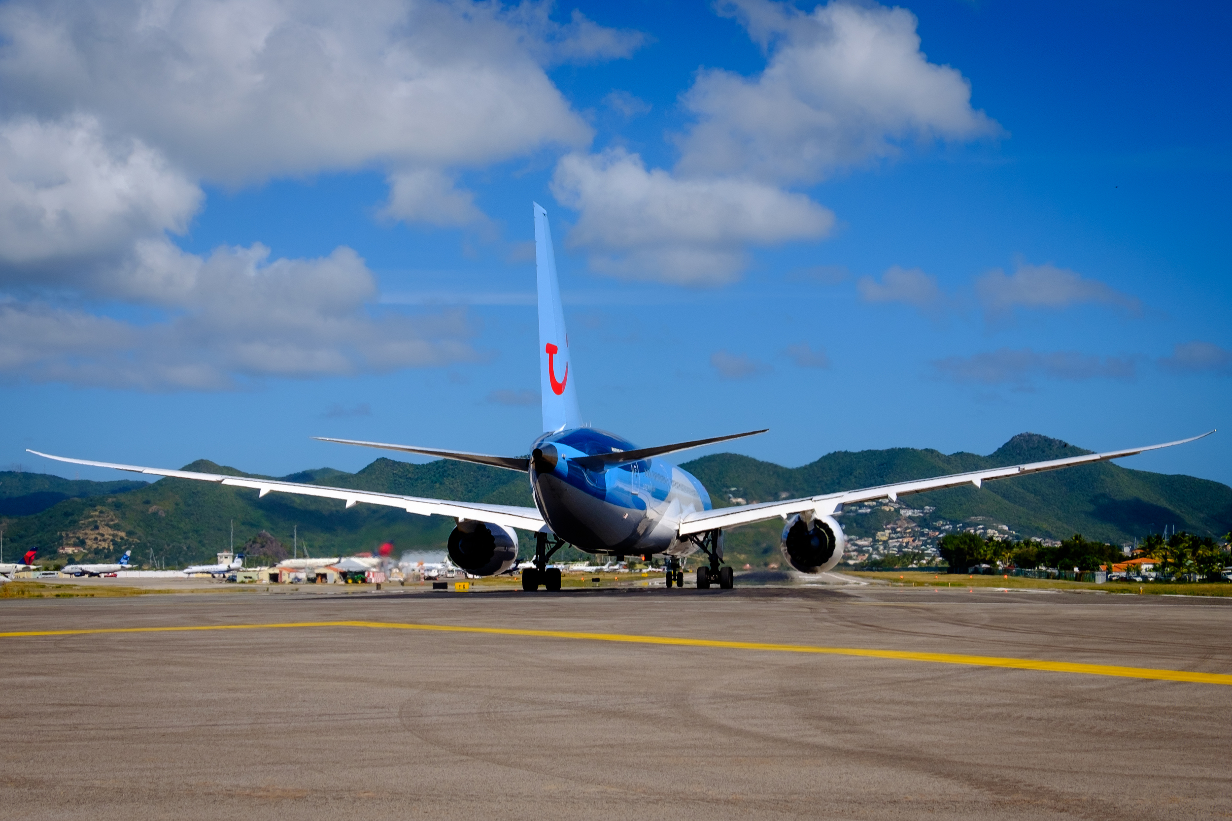 Dreamliner ready for take off