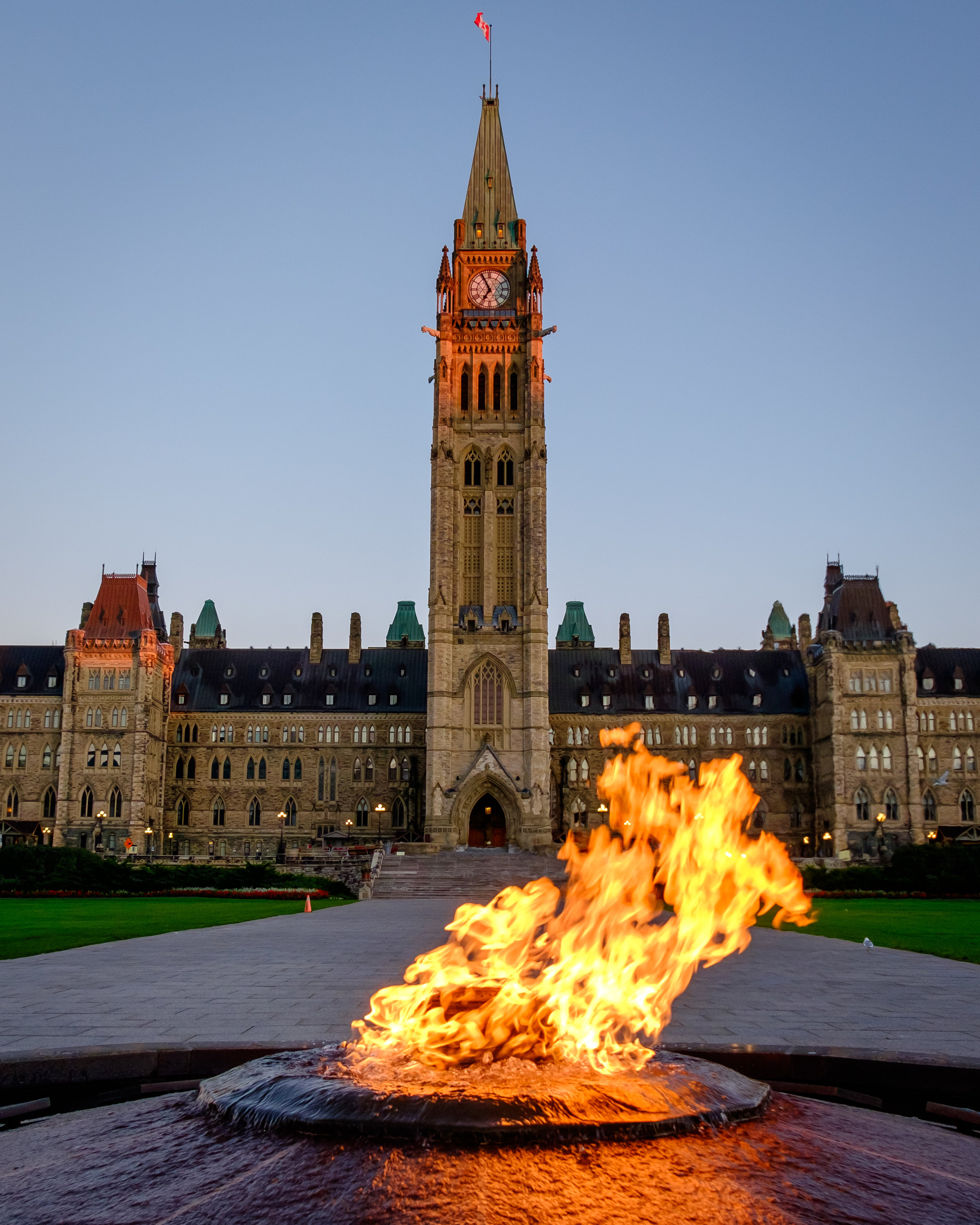 Centennial Fire - Parliament Hill 