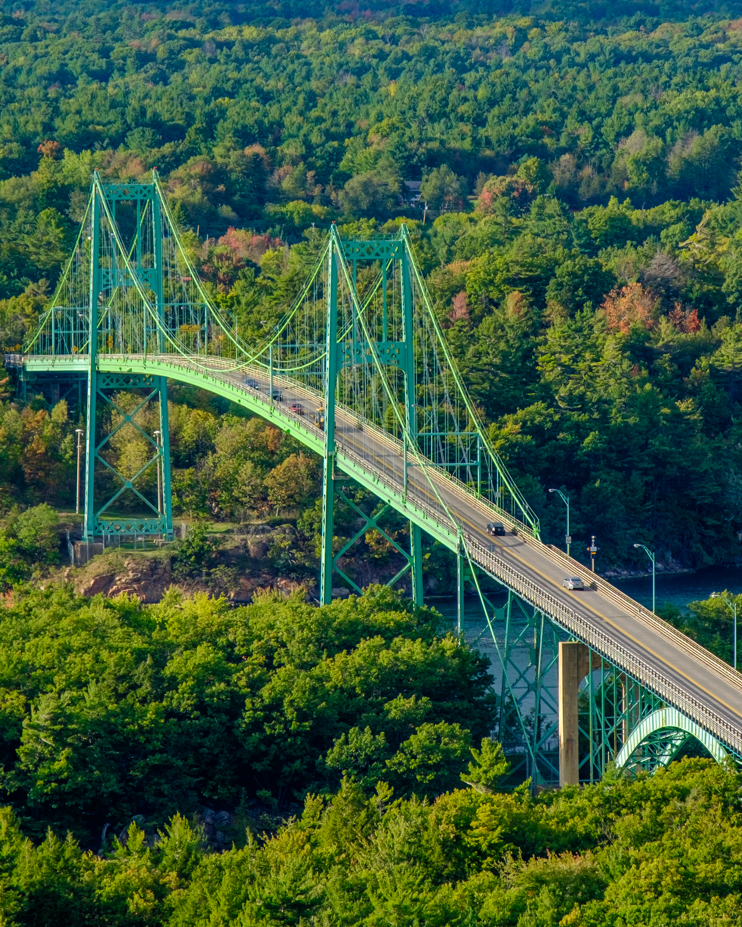 View from 1000 Islands Tower