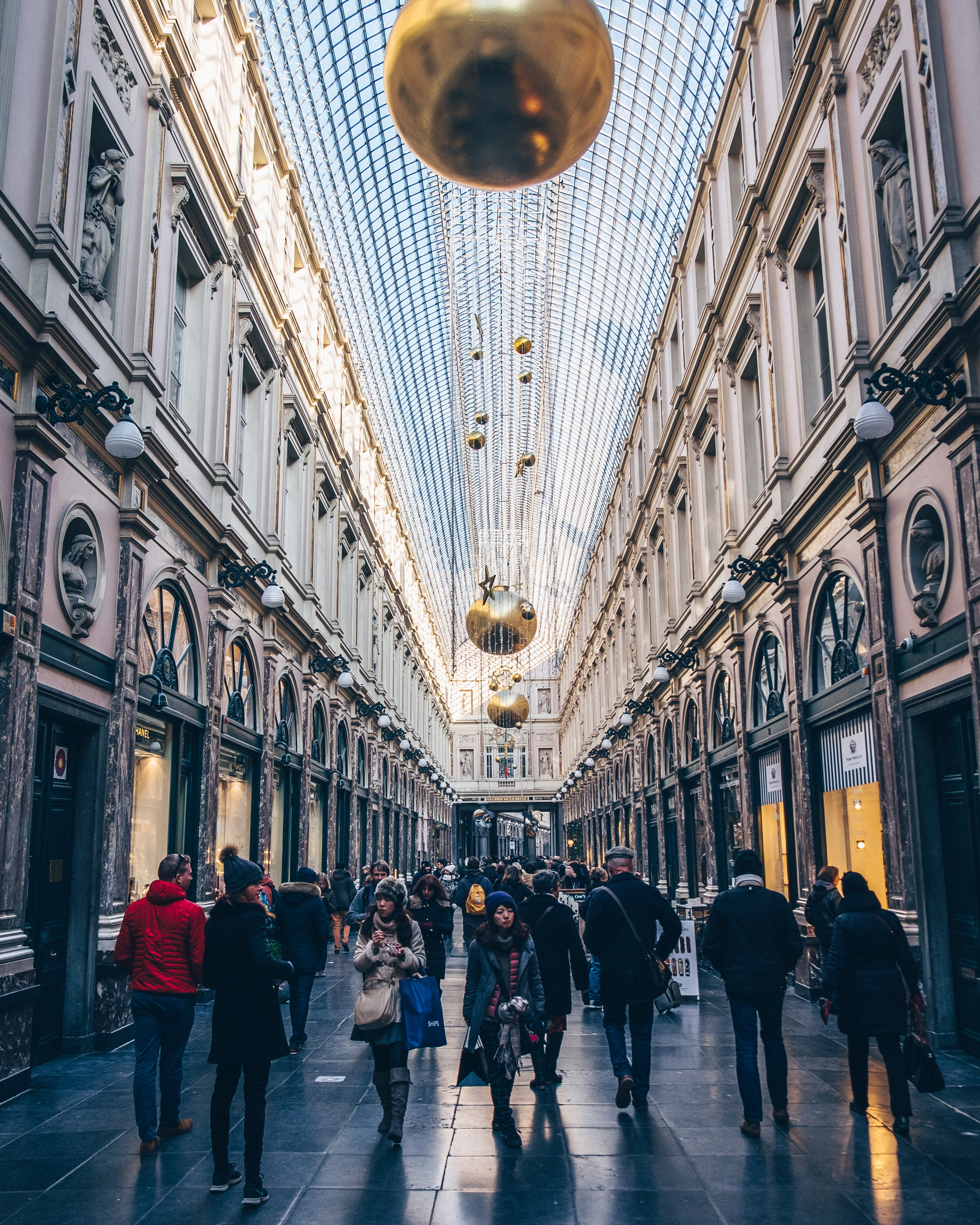 Shopping arcade Brussels