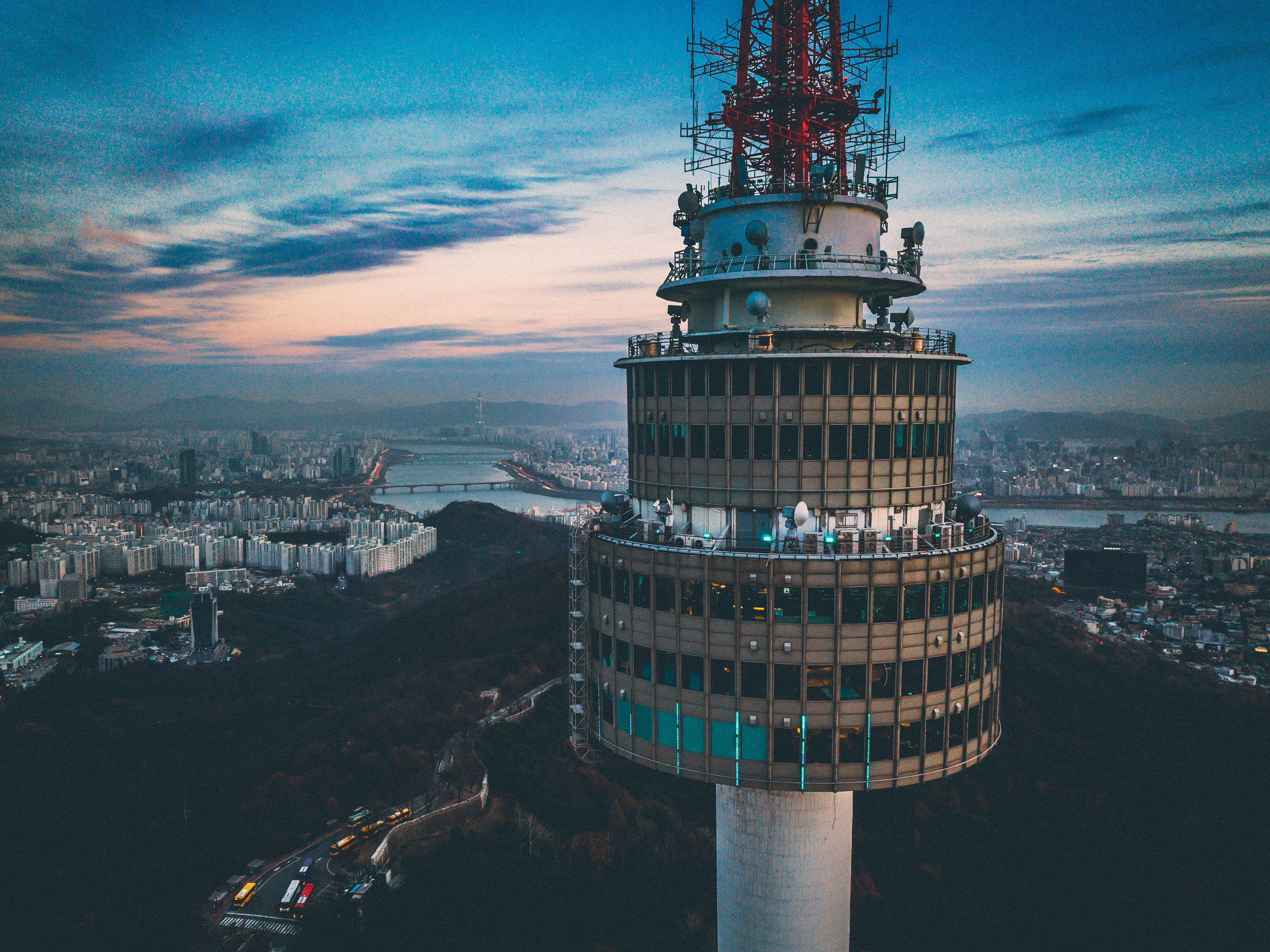 N Seoul Tower close up