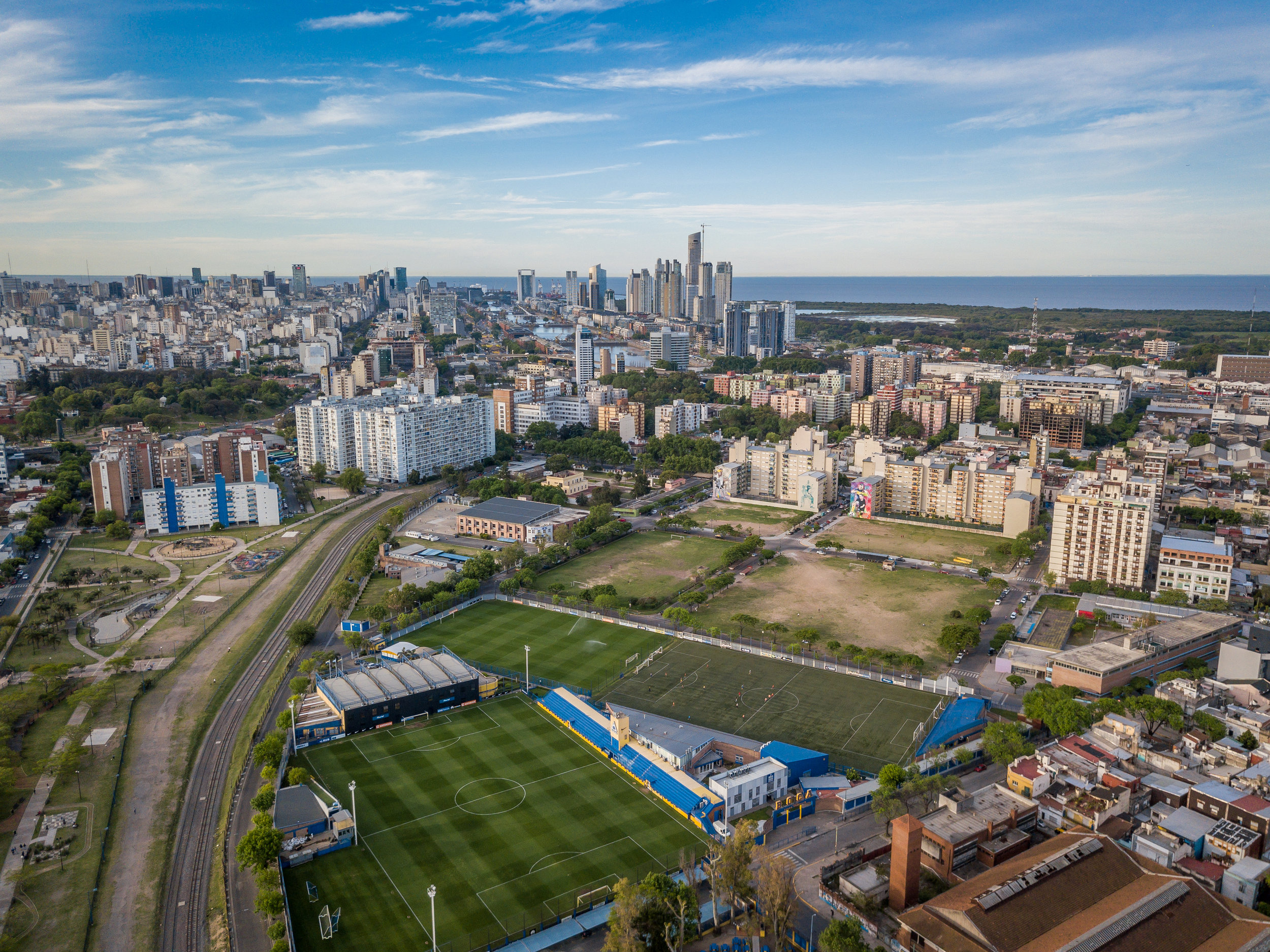 La Boca from above