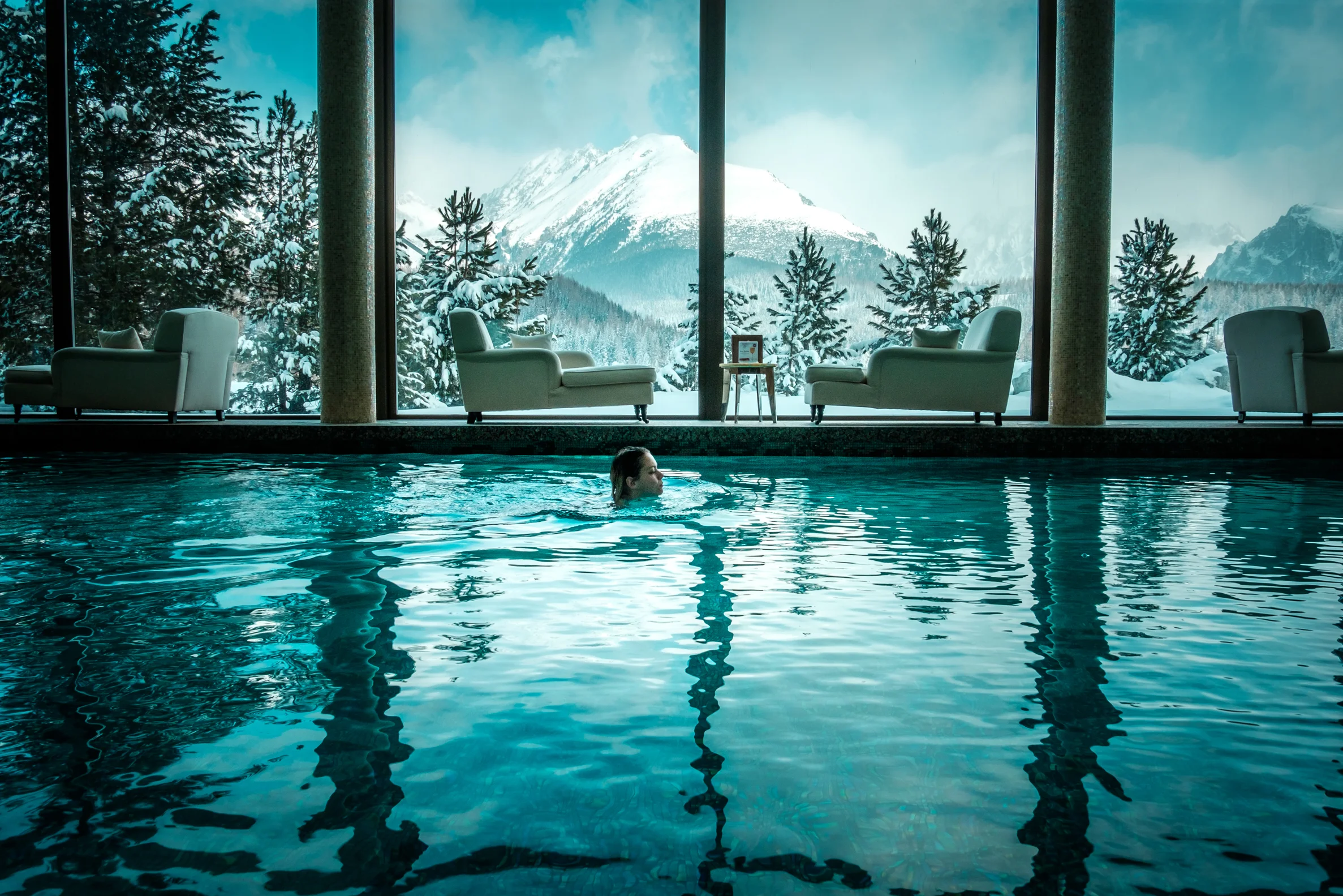 Spa & Pool in Grand Hotel Kempinski