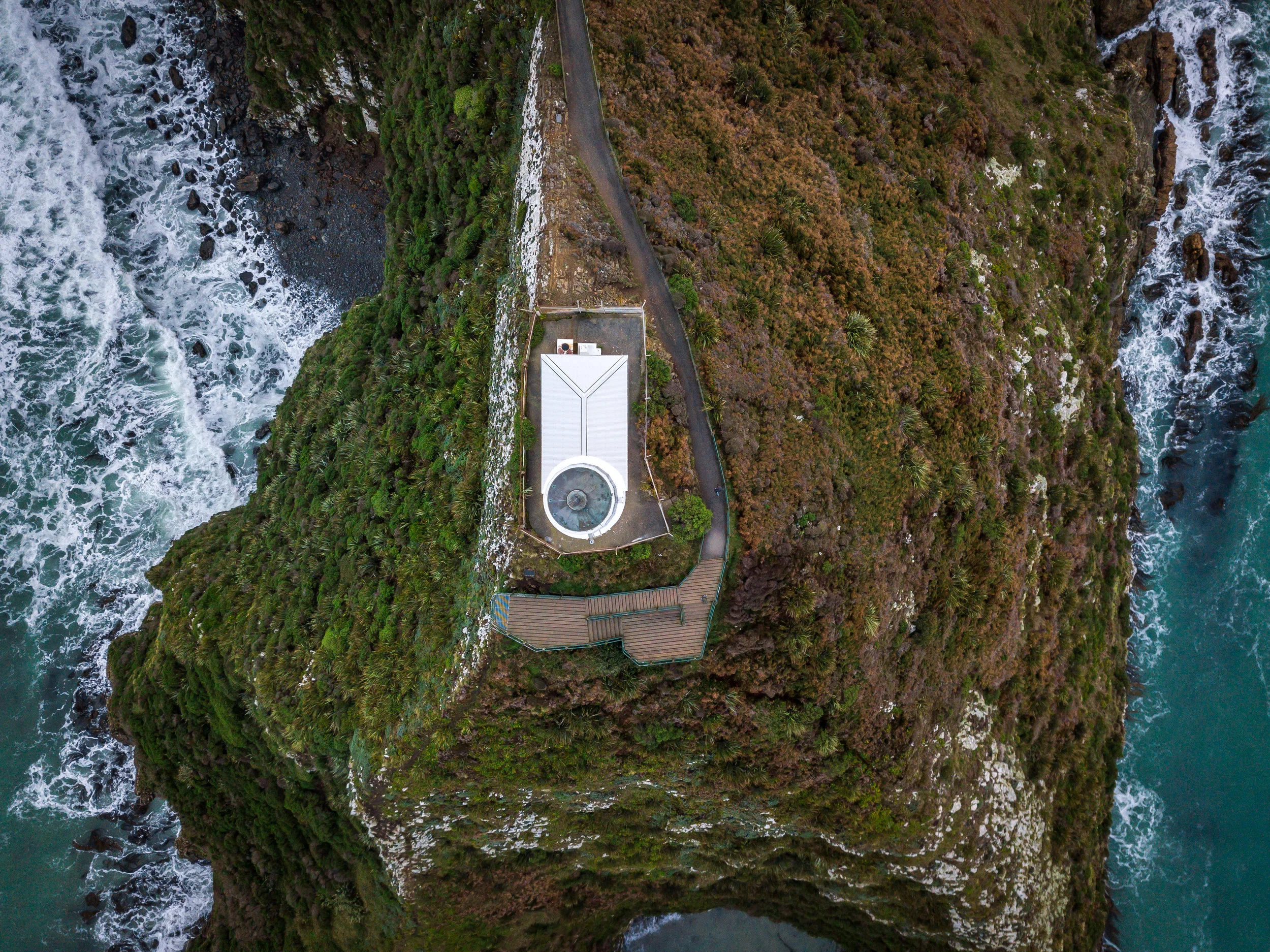 Lighthouse from above