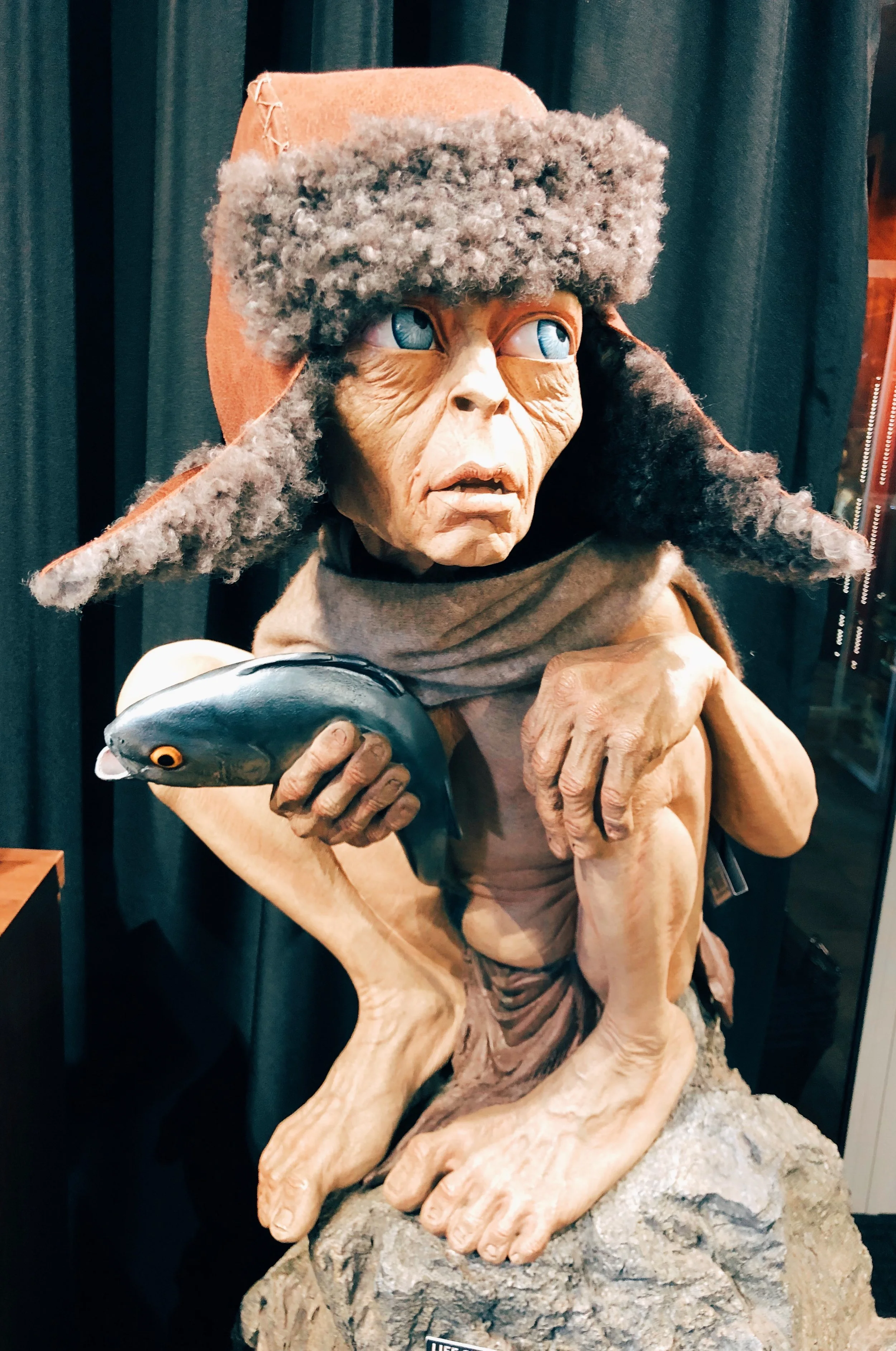Gollum in Weta Workshop